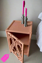 Table de chevet rose pâle - ÉCHANTILLON