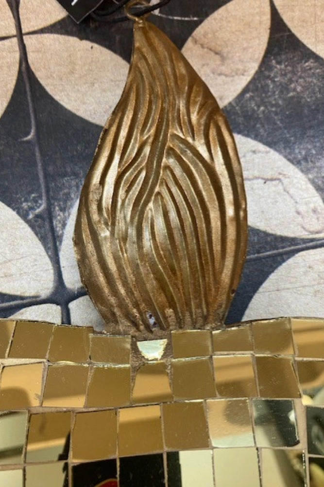 Boule disco en forme de cœur enflammé - SECONDS