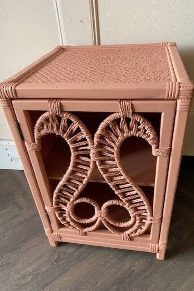 Table de chevet rose pâle - ÉCHANTILLON