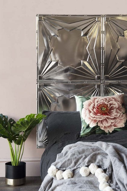 Carreaux d'étain au design Art déco