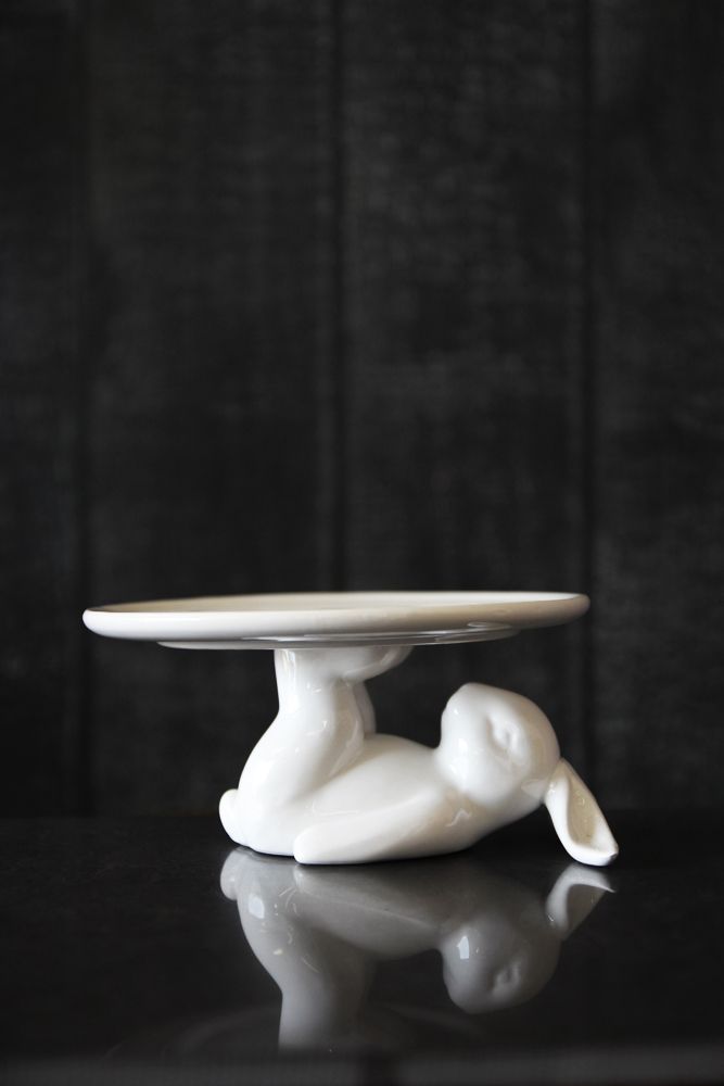 Assiette à cupcakes Lazy Rabbit