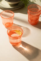 Gobelet pique-nique en acrylique rose corail