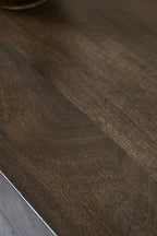 Buffet 4 portes en bois de manguier Arc Detail