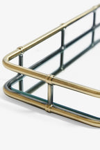 Plateau à bibelots en bambou