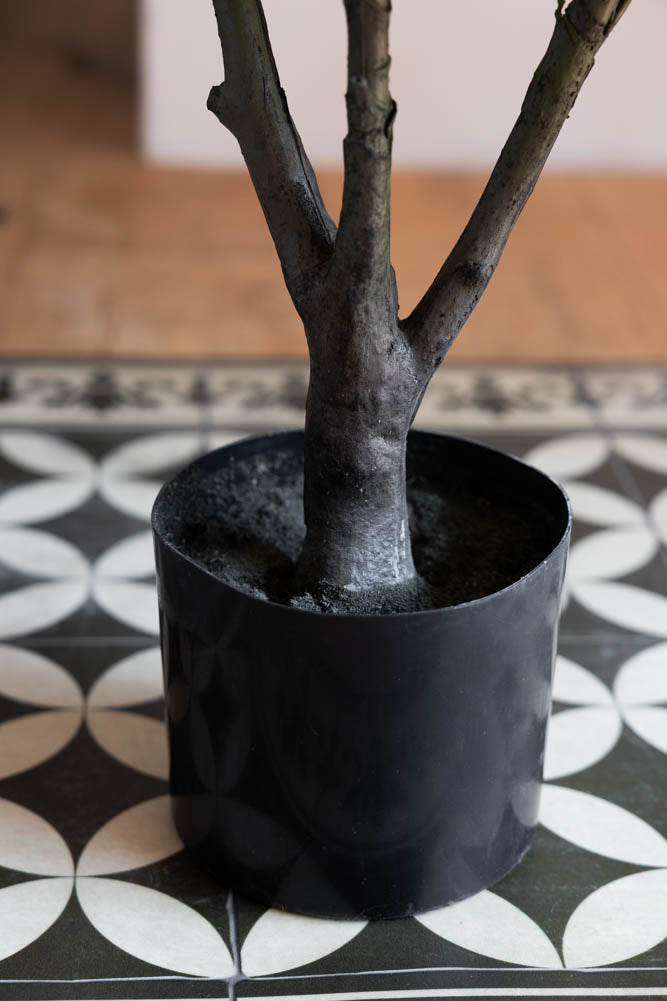 Belle plante artificielle en forme de figue artificielle