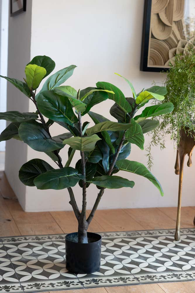 Belle plante artificielle en forme de figue artificielle