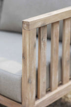 Magnifique ensemble de canapé d'angle et de table d'extérieur