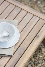 Magnifique ensemble de canapé d'angle et de table d'extérieur