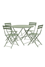 Ensemble de jardin bistrot vert