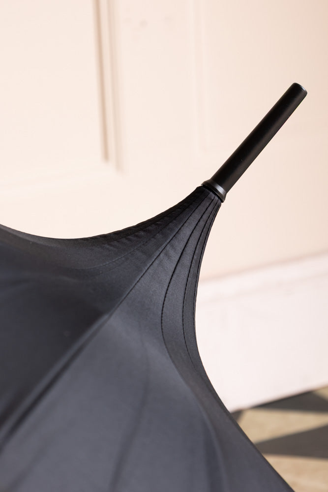 Parapluie à volants noir Boutique