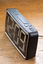 Réveil rétro noir et blanc