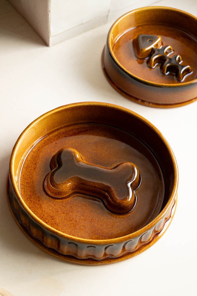 Gamelle pour chien en céramique