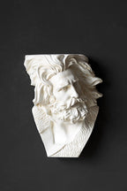 Étagère murale flottante d'inspiration grecque classique