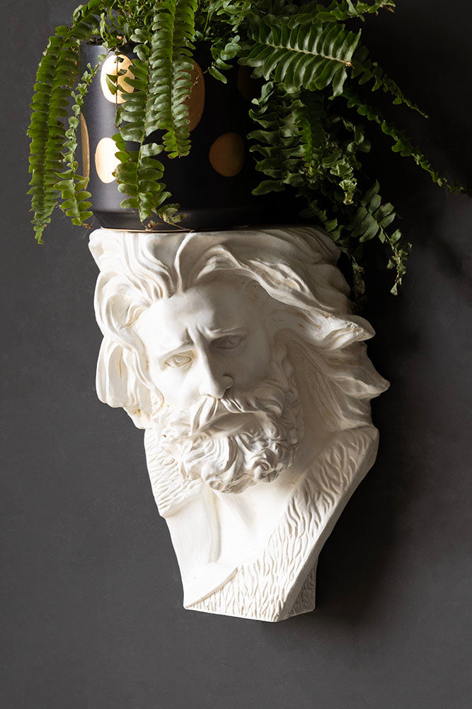 Étagère murale flottante d'inspiration grecque classique