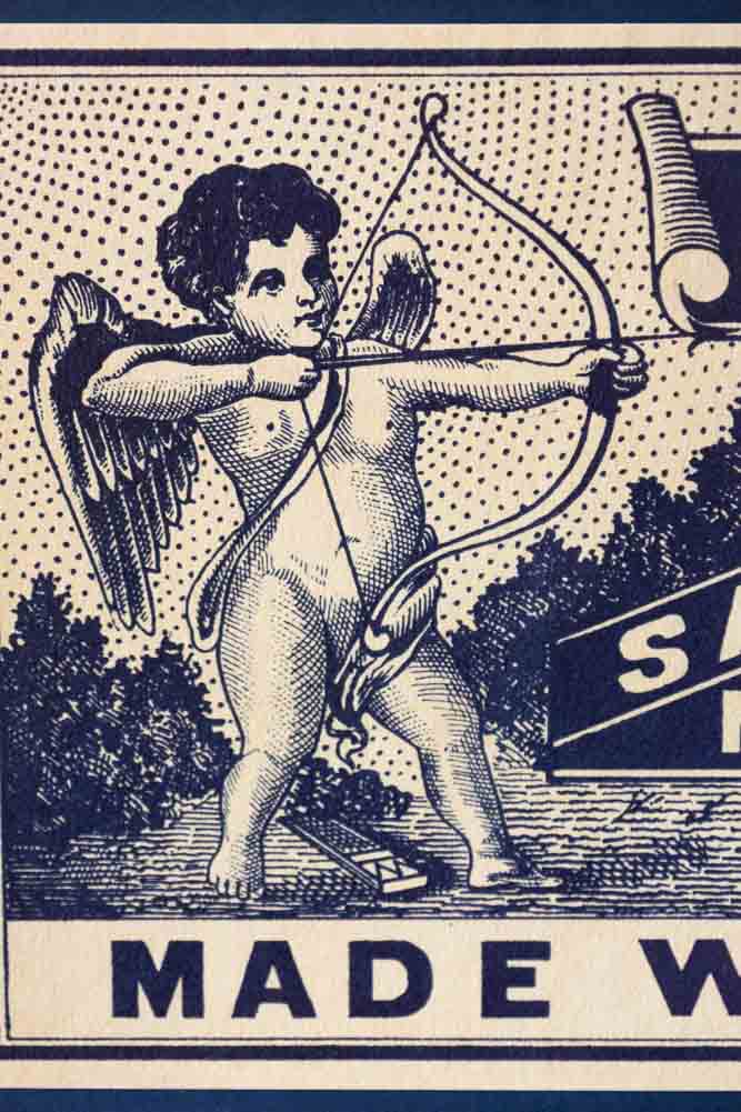 Cupidon, Made With Love Boîte d'allumettes de luxe géante