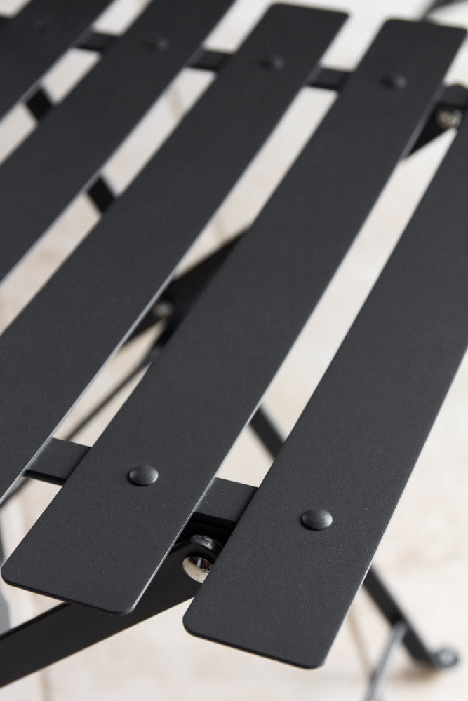 Ensemble de jardin bistro gris