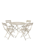 Ensemble de jardin bistrot taupe