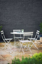 Ensemble de jardin bistrot taupe