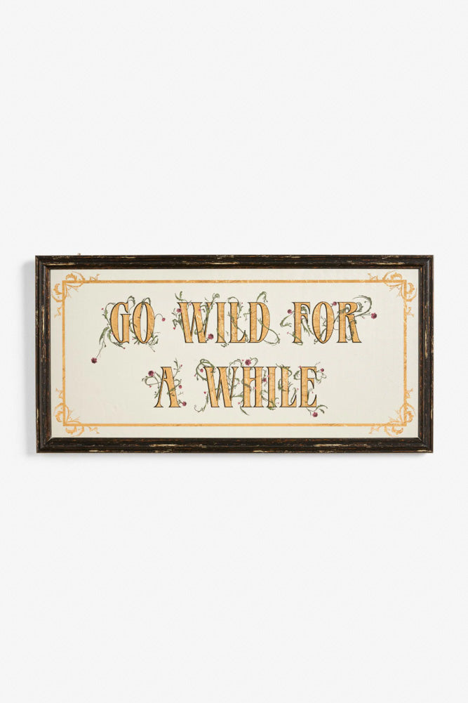 Miroir décoratif « Go Wild For A While »