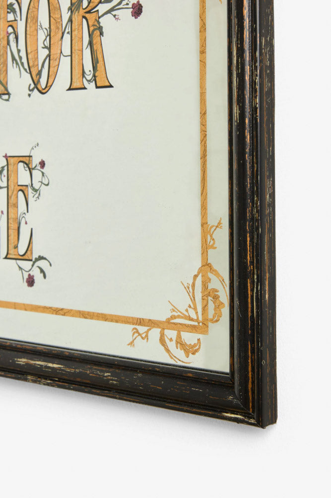 Miroir décoratif « Go Wild For A While »