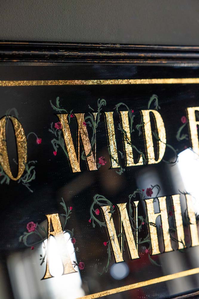 Miroir décoratif « Go Wild For A While »