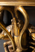 Étagère murale homard effet doré