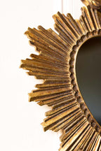 Miroir Sacré-Cœur Milagro doré