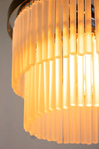 Abat-jour de plafond Easyfit en verre doré à plusieurs niveaux - SECONDS