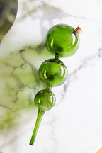 Pipette auto-arrosante en verre vert