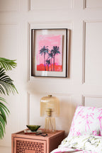 Œuvre encadrée HKLIVING Pink Summer