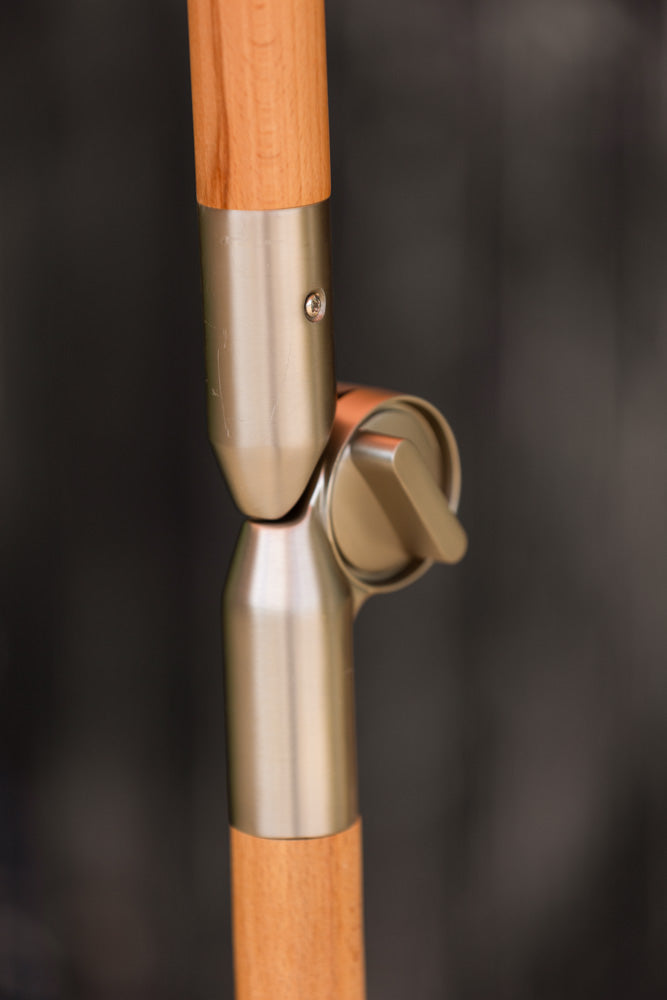 Parasol linéaire rose à franges moutarde HKLIVING - SECONDS