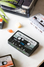 Boîte de rangement pour cassettes audio « Joyeux anniversaire »