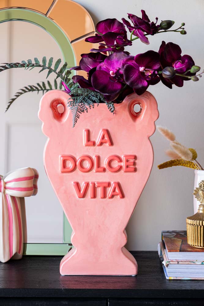 Vase Pêche La Dolce Vita