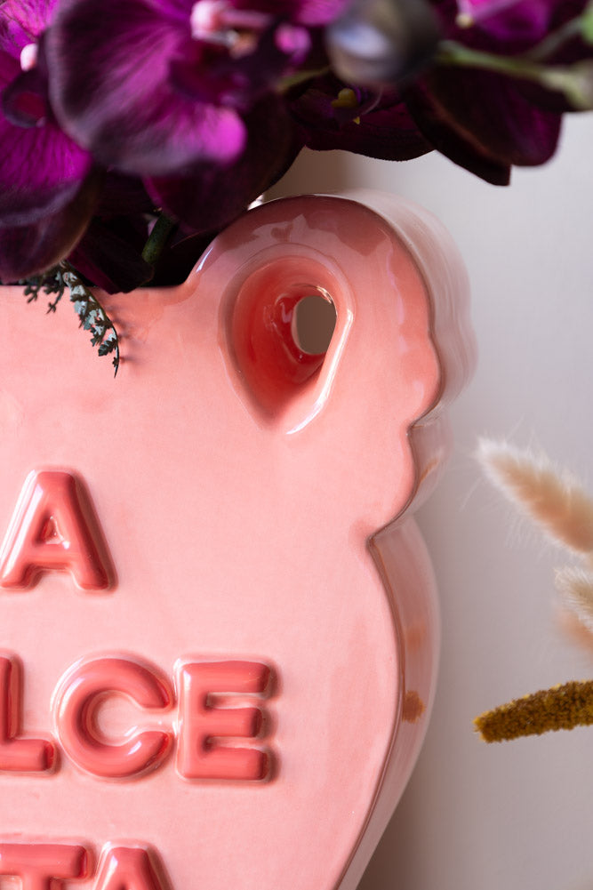 Vase Pêche La Dolce Vita