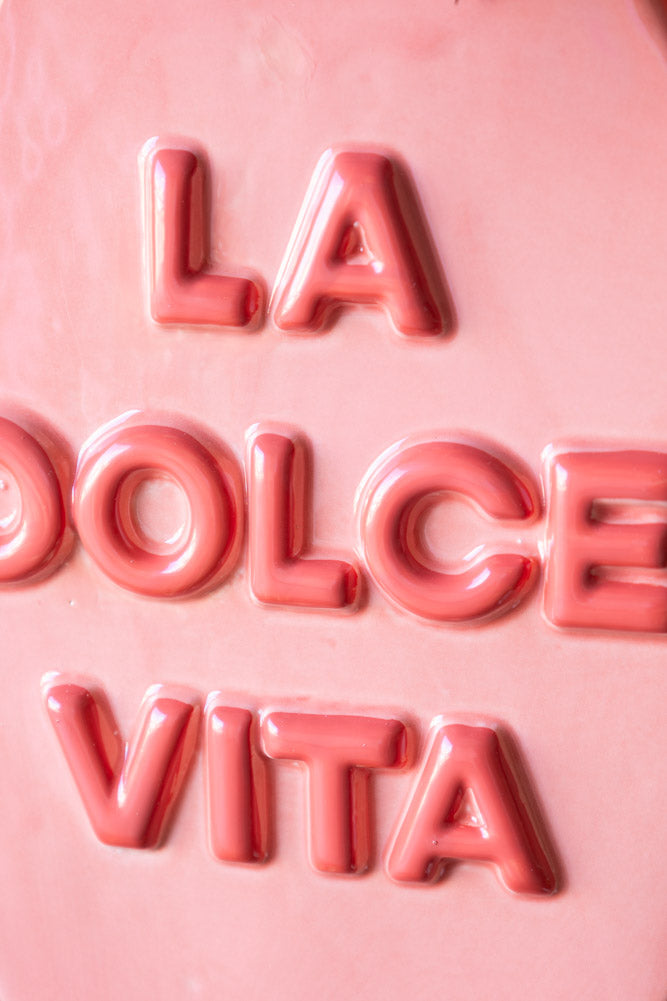 Vase Pêche La Dolce Vita