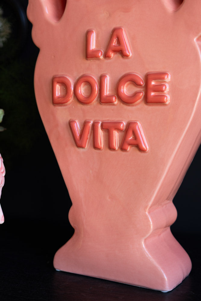 Vase Pêche La Dolce Vita