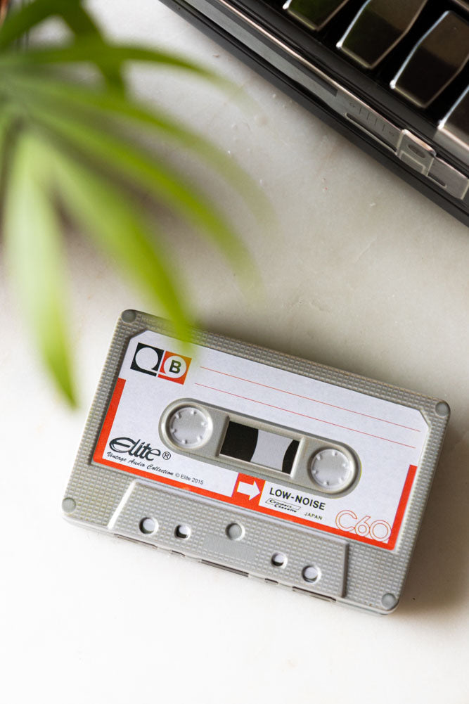 Boîte de rangement pour cassettes Love Mix