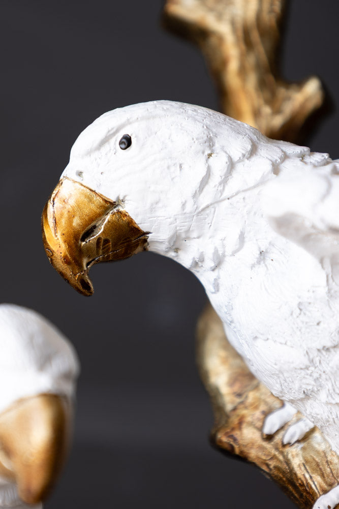 Bougeoir Lovebirds &amp; Roses