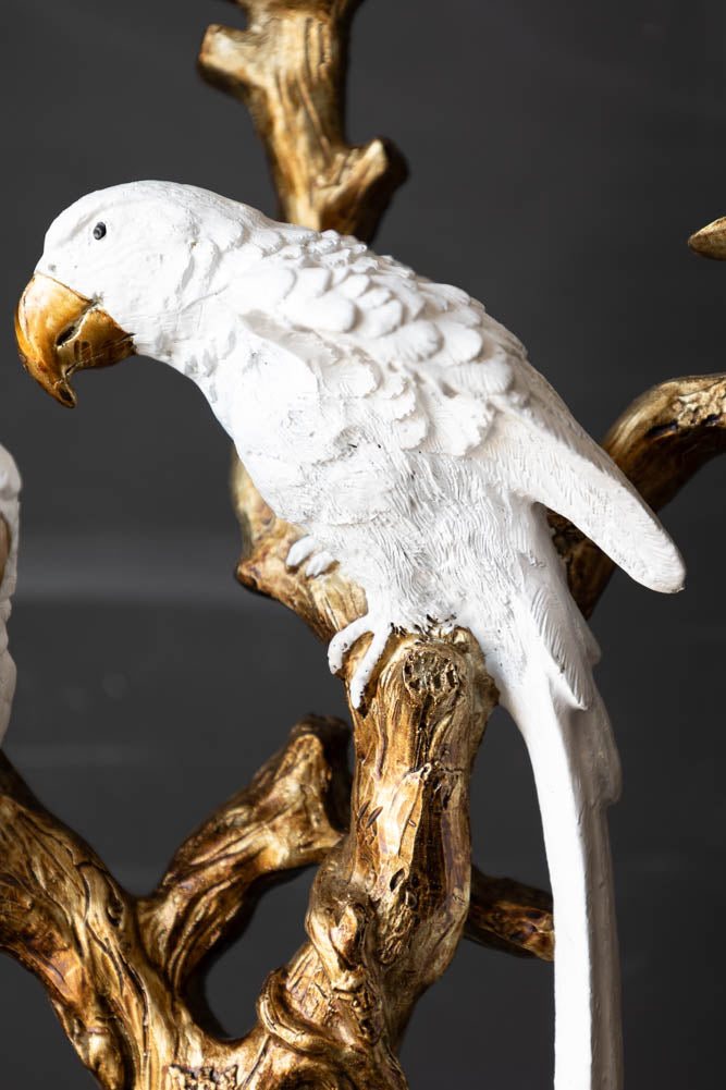 Bougeoir Lovebirds &amp; Roses