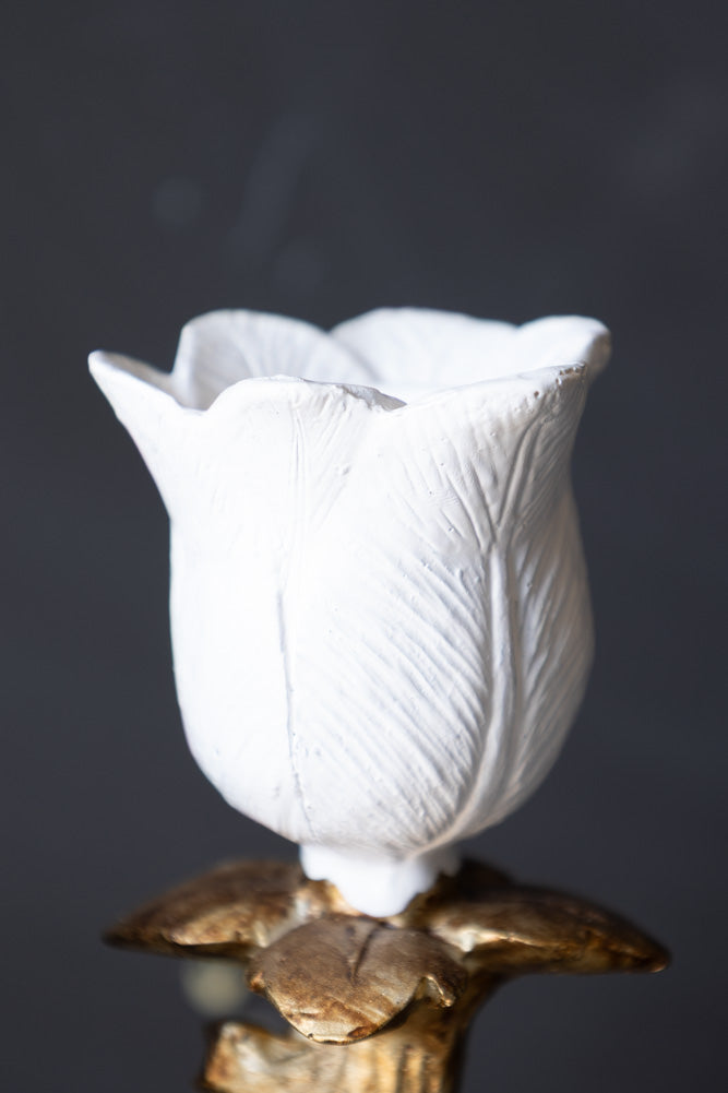 Bougeoir Lovebirds &amp; Roses