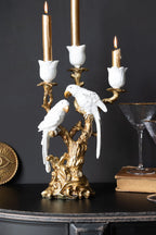 Bougeoir Lovebirds &amp; Roses