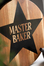 Planche de service en bois d'acacia Master Baker