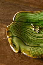 Coupelle à bibelots sirène verte