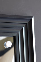 Miroir, miroir… Applique murale néon encadrée – Disponible en deux options