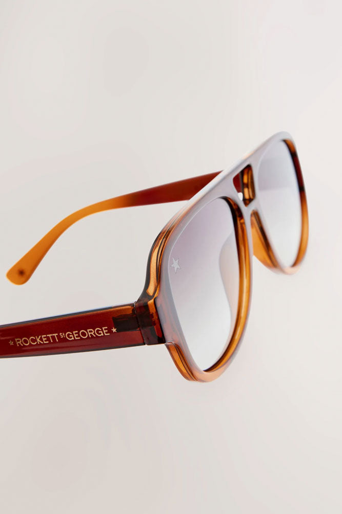 Lunettes de soleil aviateur ombrées