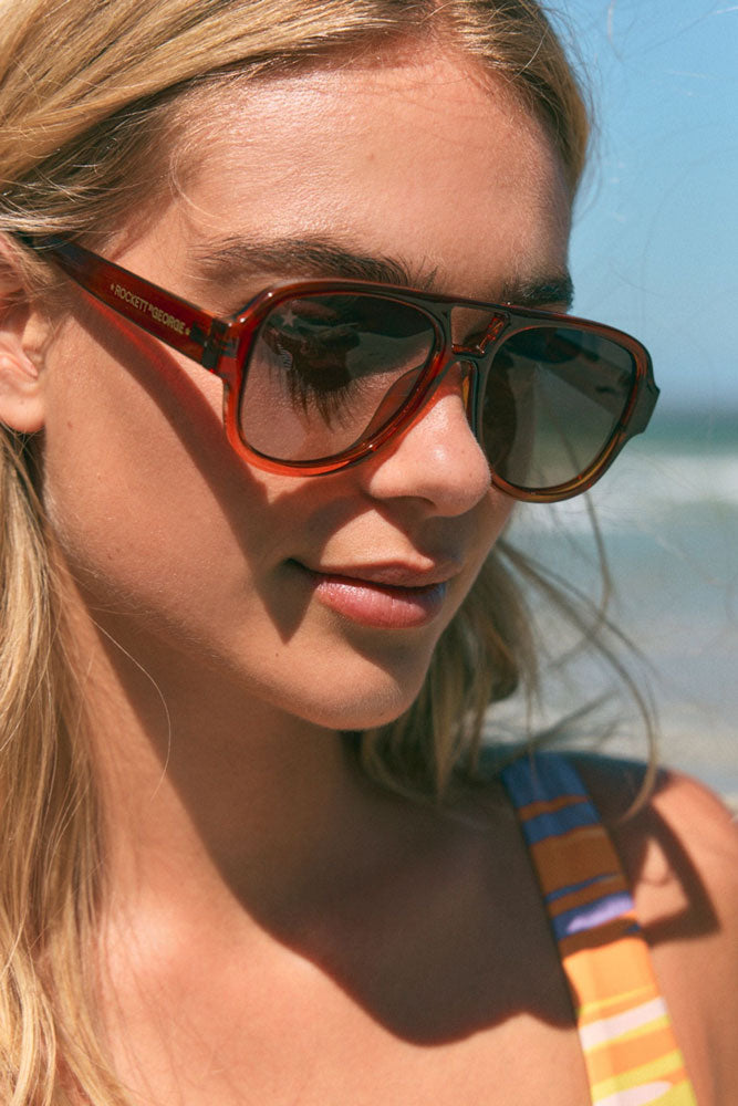 Lunettes de soleil aviateur ombrées