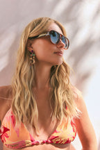 Lunettes de soleil aviateur ombrées