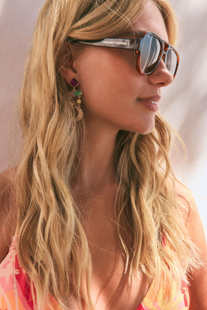 Lunettes de soleil aviateur ombrées