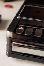 Boîte de rangement pour magnétophone à cassettes rétro