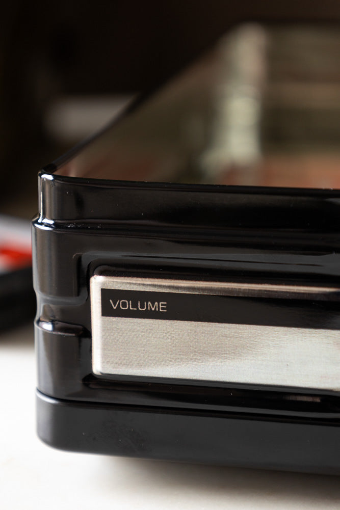 Boîte de rangement pour magnétophone à cassettes rétro